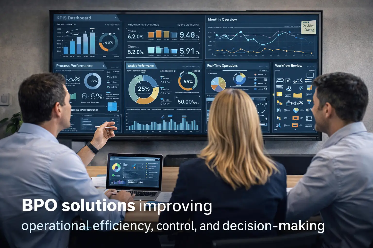 How BPO Solutions Improve Operational Efficiency & Control