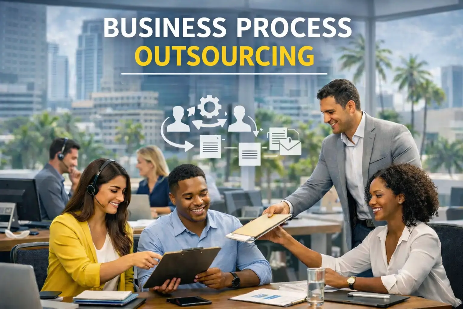 BPO Explained Simply for South Florida Companies Looking to Scale Their Processes